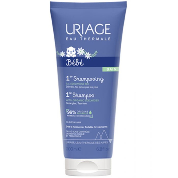 URIAGE - Bebe 1er shampooing extra doux cheveux 200 ml